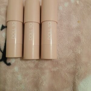 Dollcake Doll 10 Nude Pink Lipstick Trio - Soft Nude Pink Shades